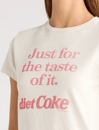 Diet Coke Classic Tee, Vintage White