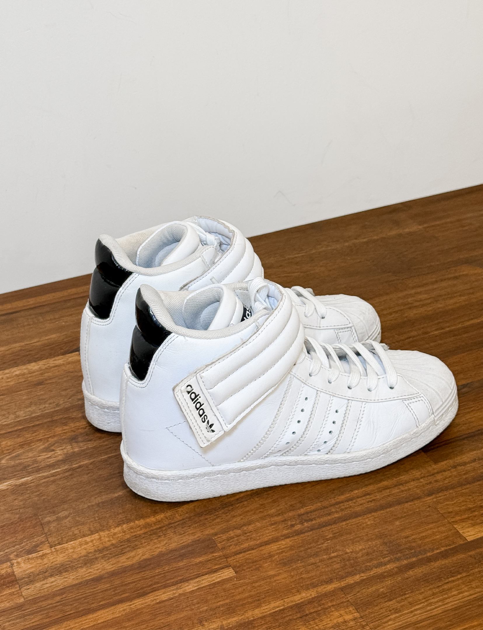 Adidas Wedge Sneaker, White
