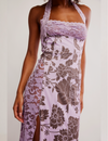 Love You Most Printed Maxi, Lavender/Combo
