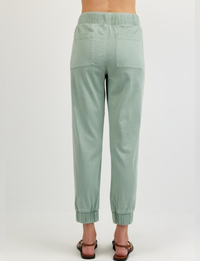 Pocket Jogger W/Out Rips, Olive Grove