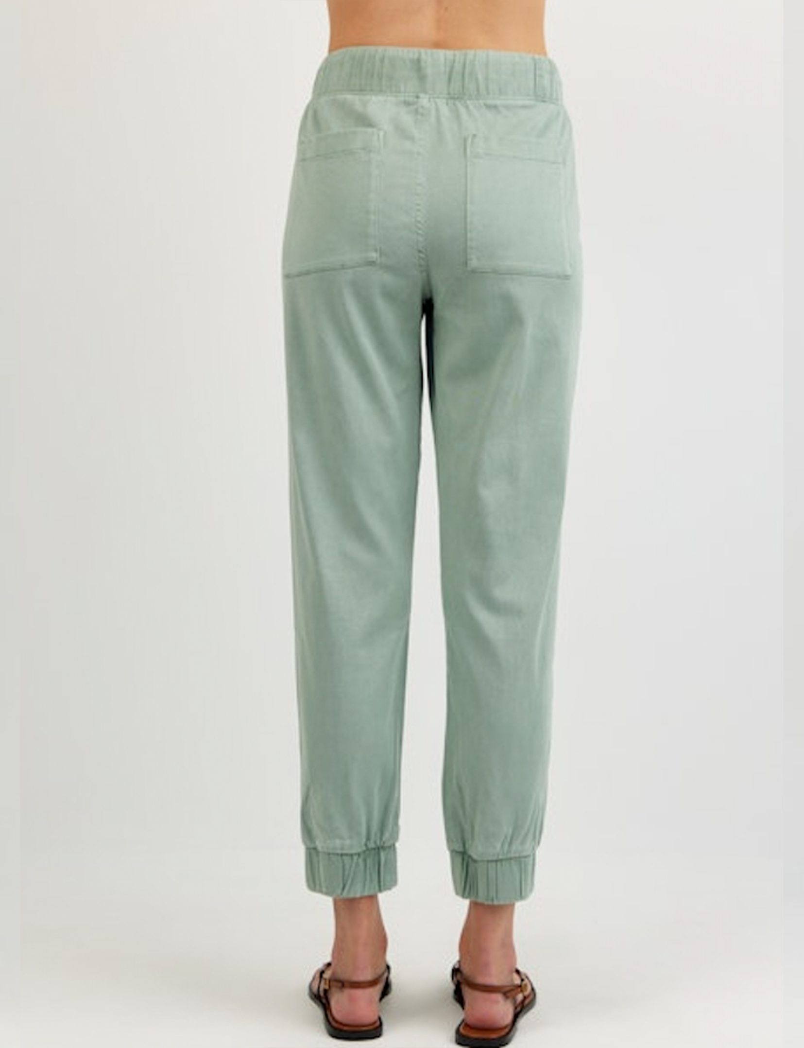 Pocket Jogger W/Out Rips, Olive Grove