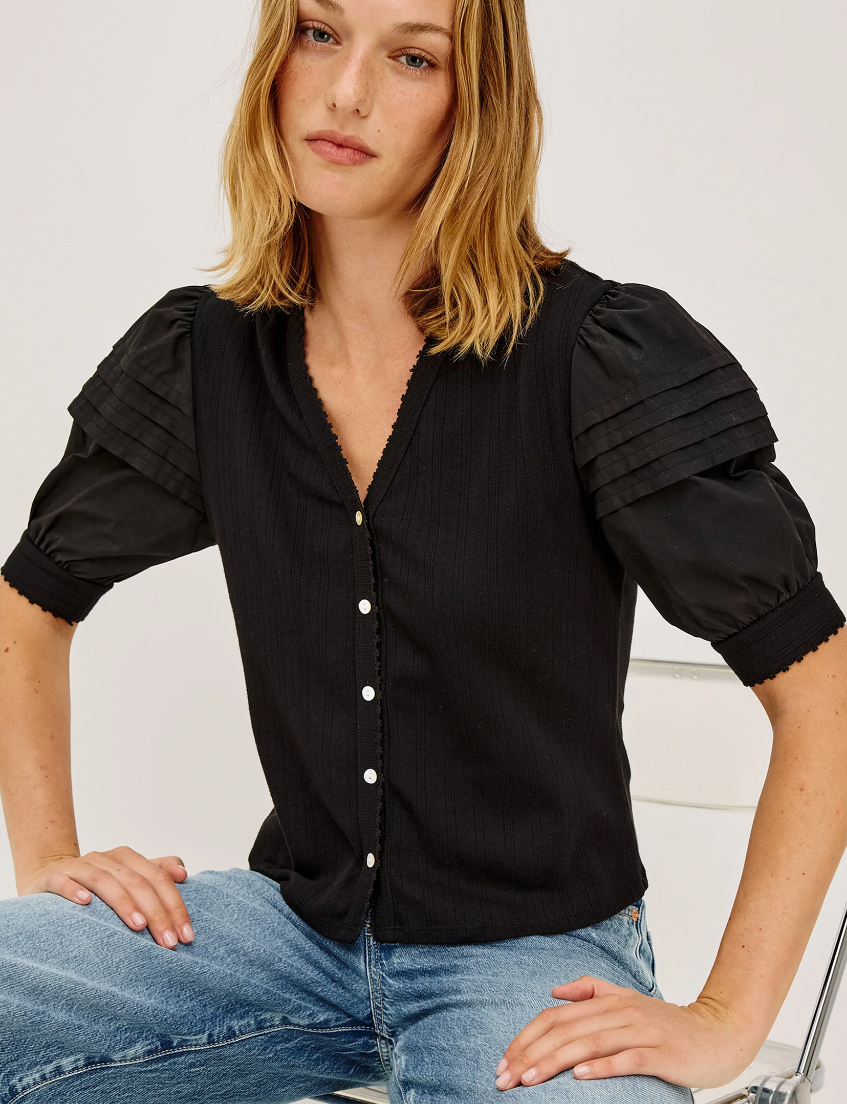 Jessie Blouse, Black