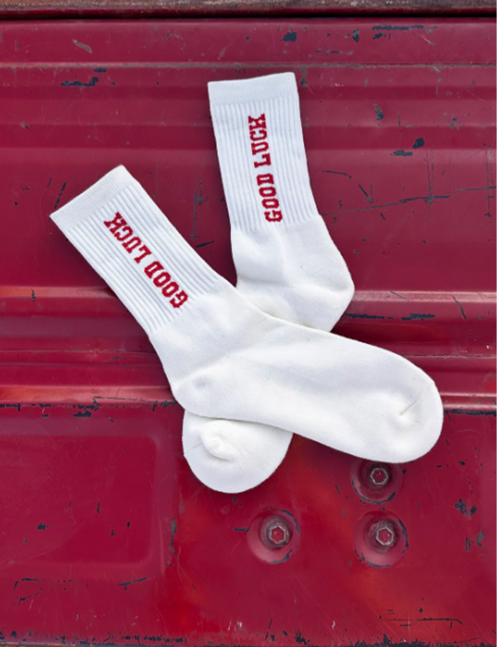 Good Luck Socks, Red
