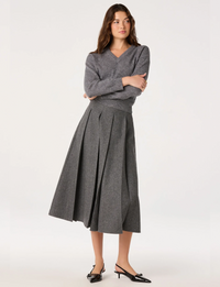 Kelsie Skirt, Charcoal