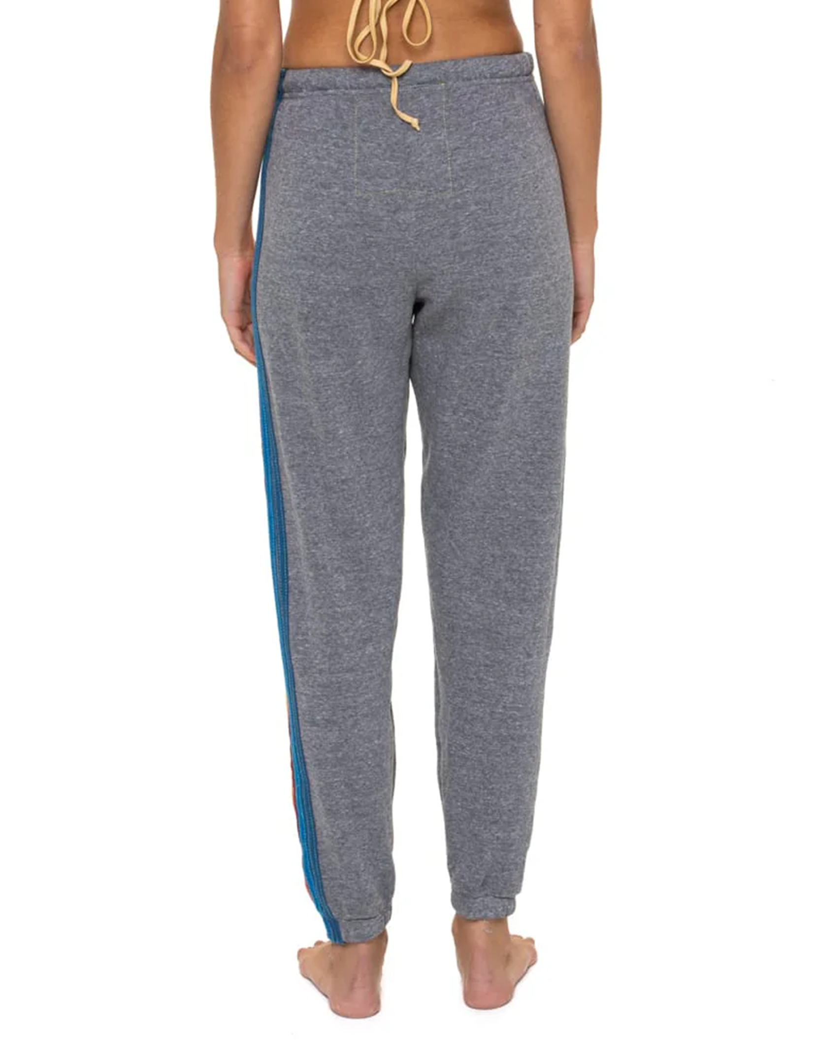 5 Stripe Sweatpants, Heather Grey/Multi