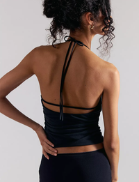 Toni Beaded Tank, Black