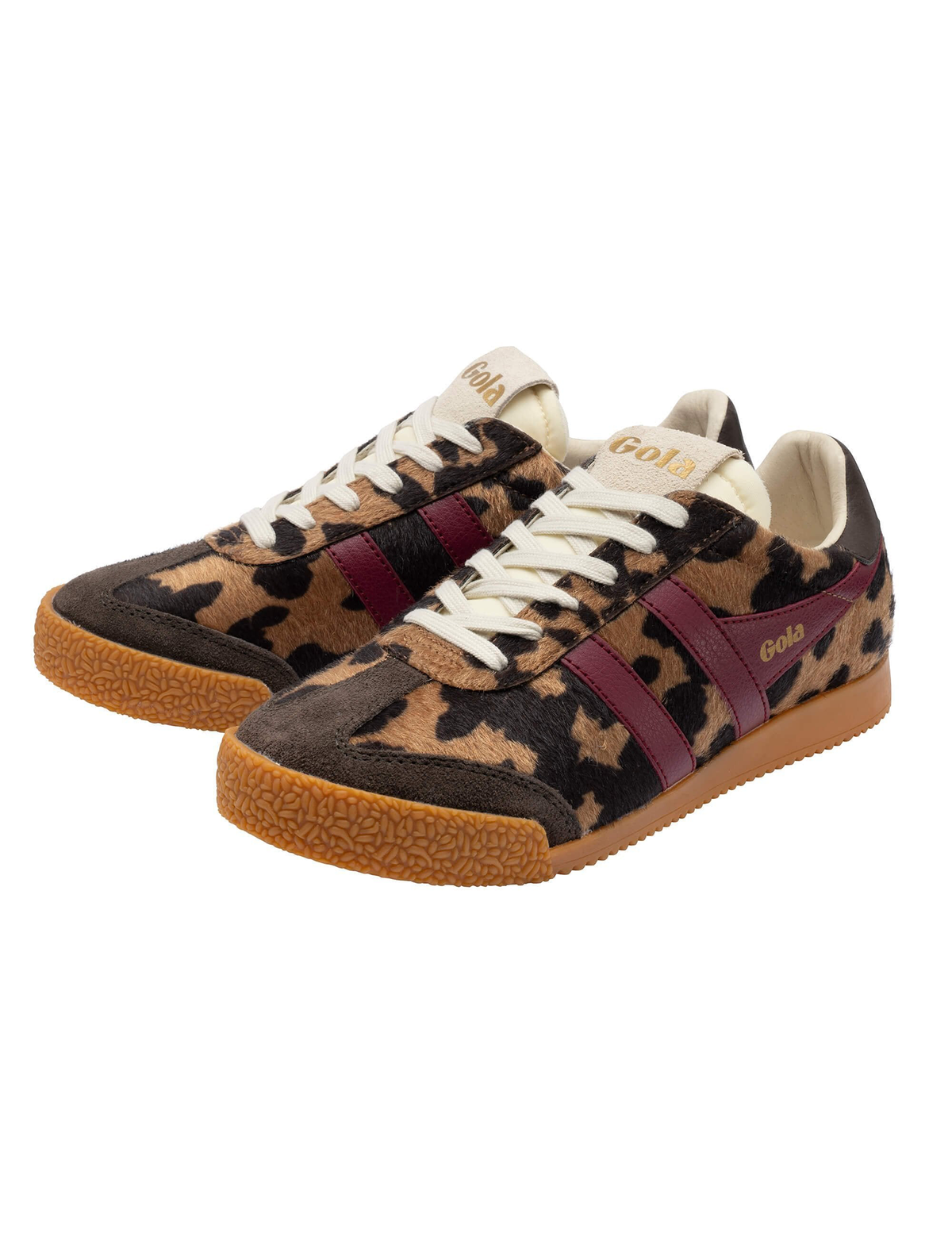 Elan Savanna Sneaker, Tan Cow/Cerise/Mocha