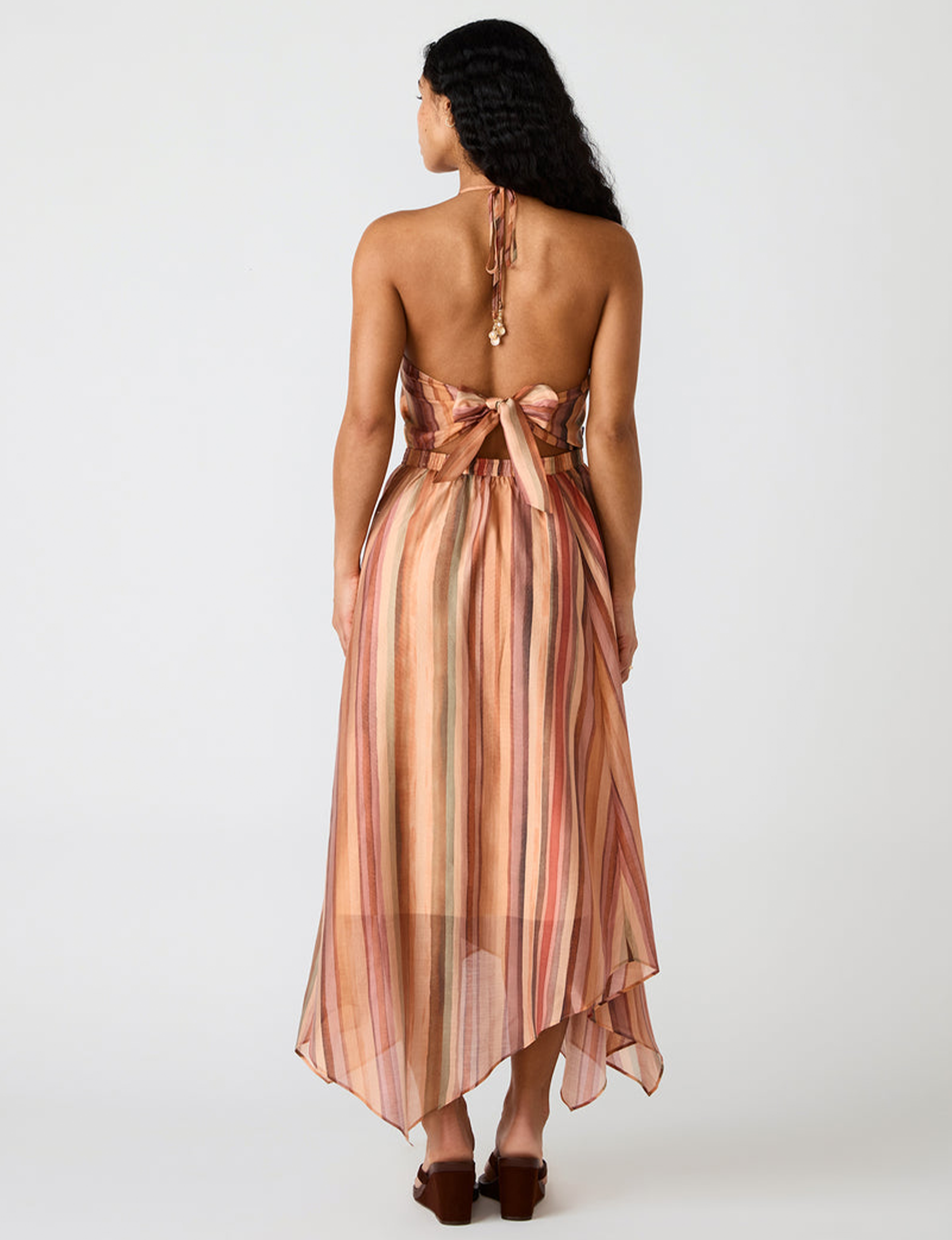 Dalina Dress, Multi/Stripe