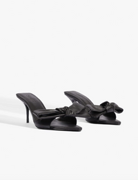 Elodie Bow Heel, Black