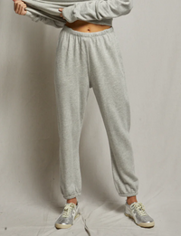 Johnny French Terry Sweatpant, Heather Grey