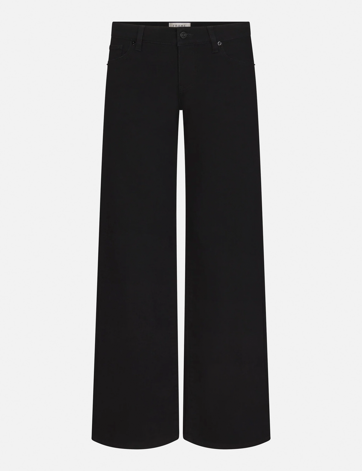 Low Rise Le Slim Palazzo, Black
