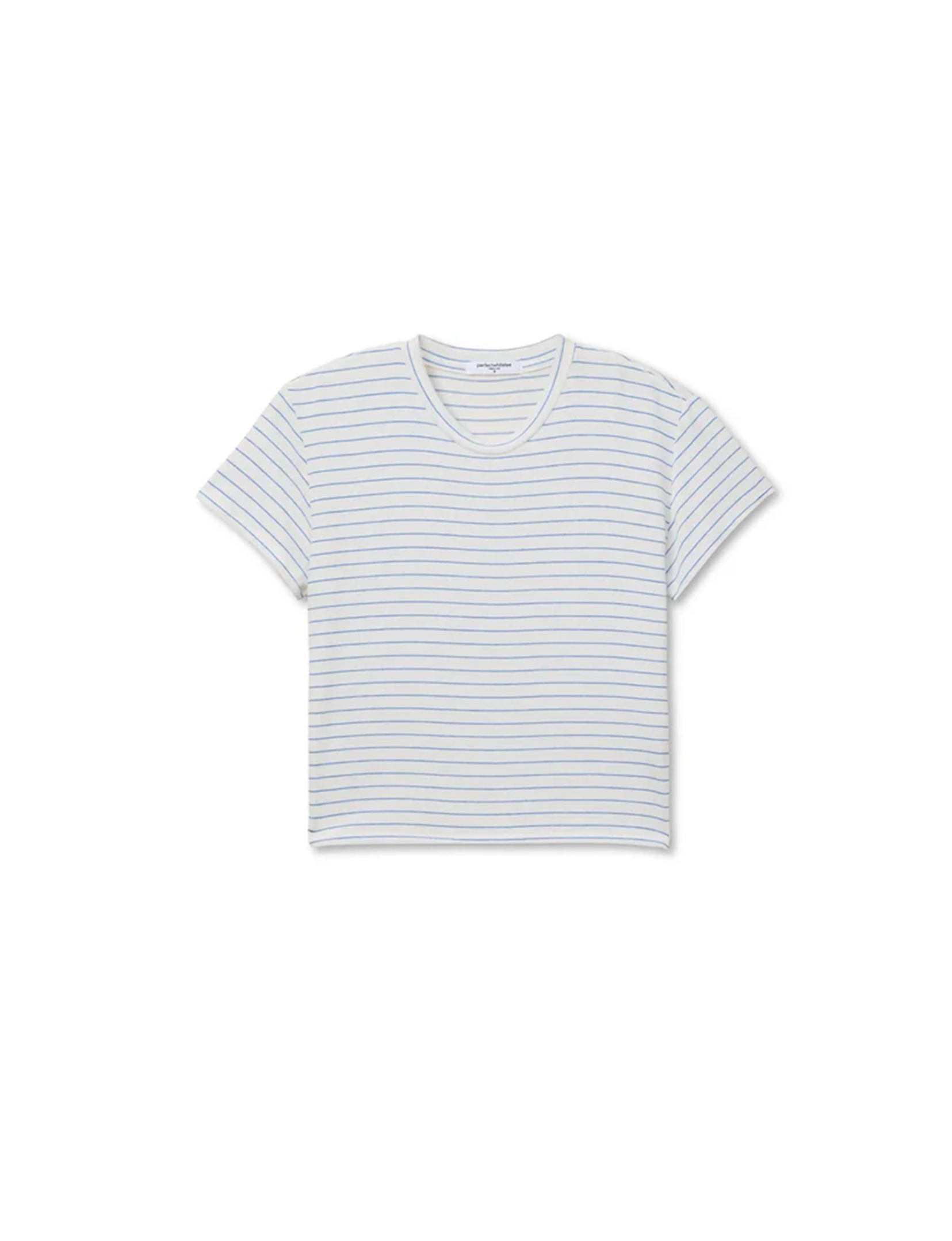 Erin Crew Tee, Pacific Stripe