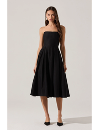 Relona Dress, Black
