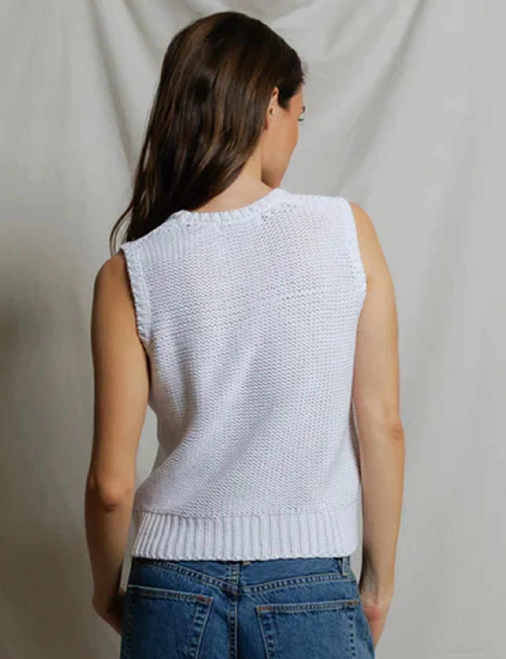 Peggy Tank Top, White