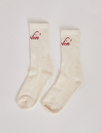 Signature Socks, Red