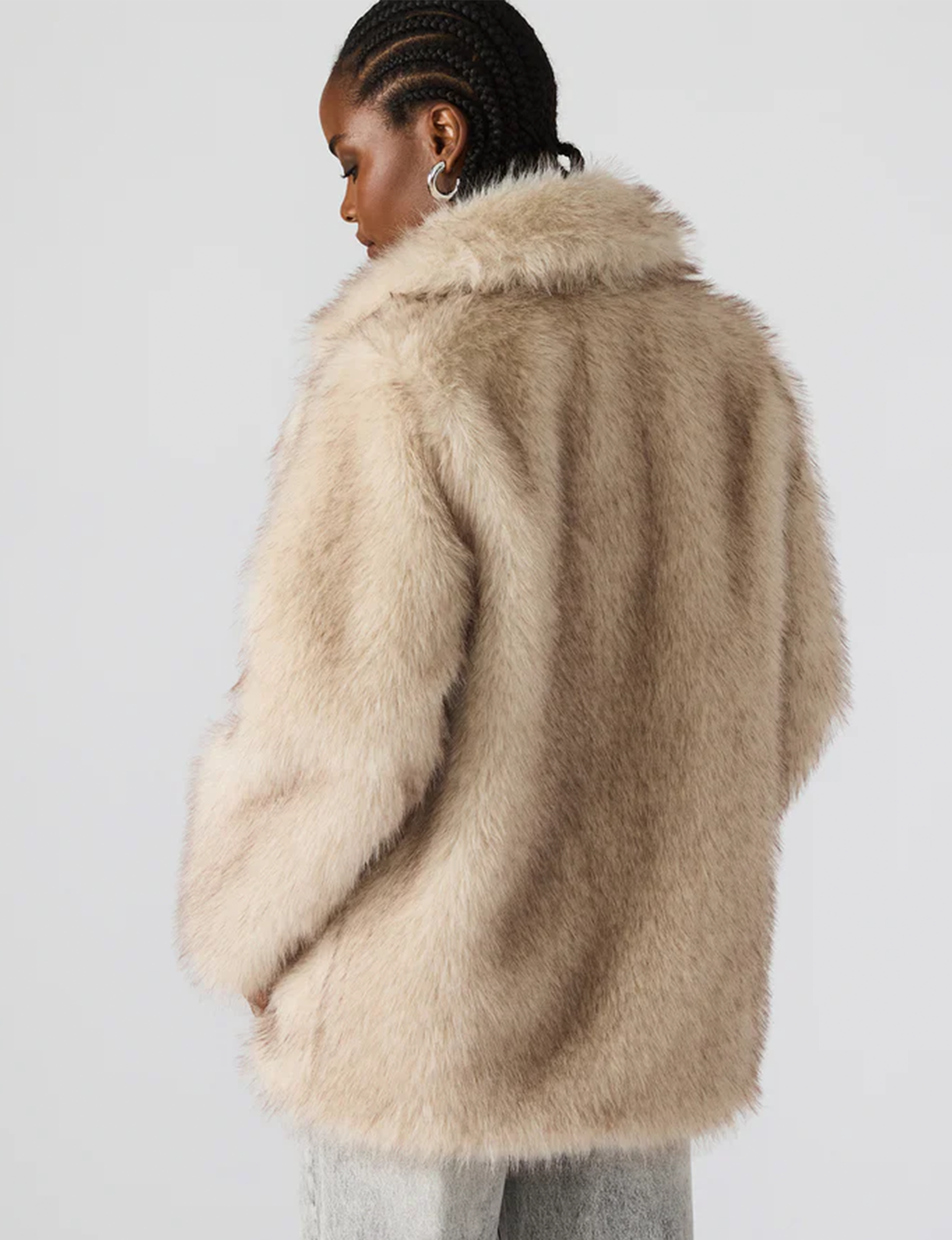 Kindra Coat, Natural