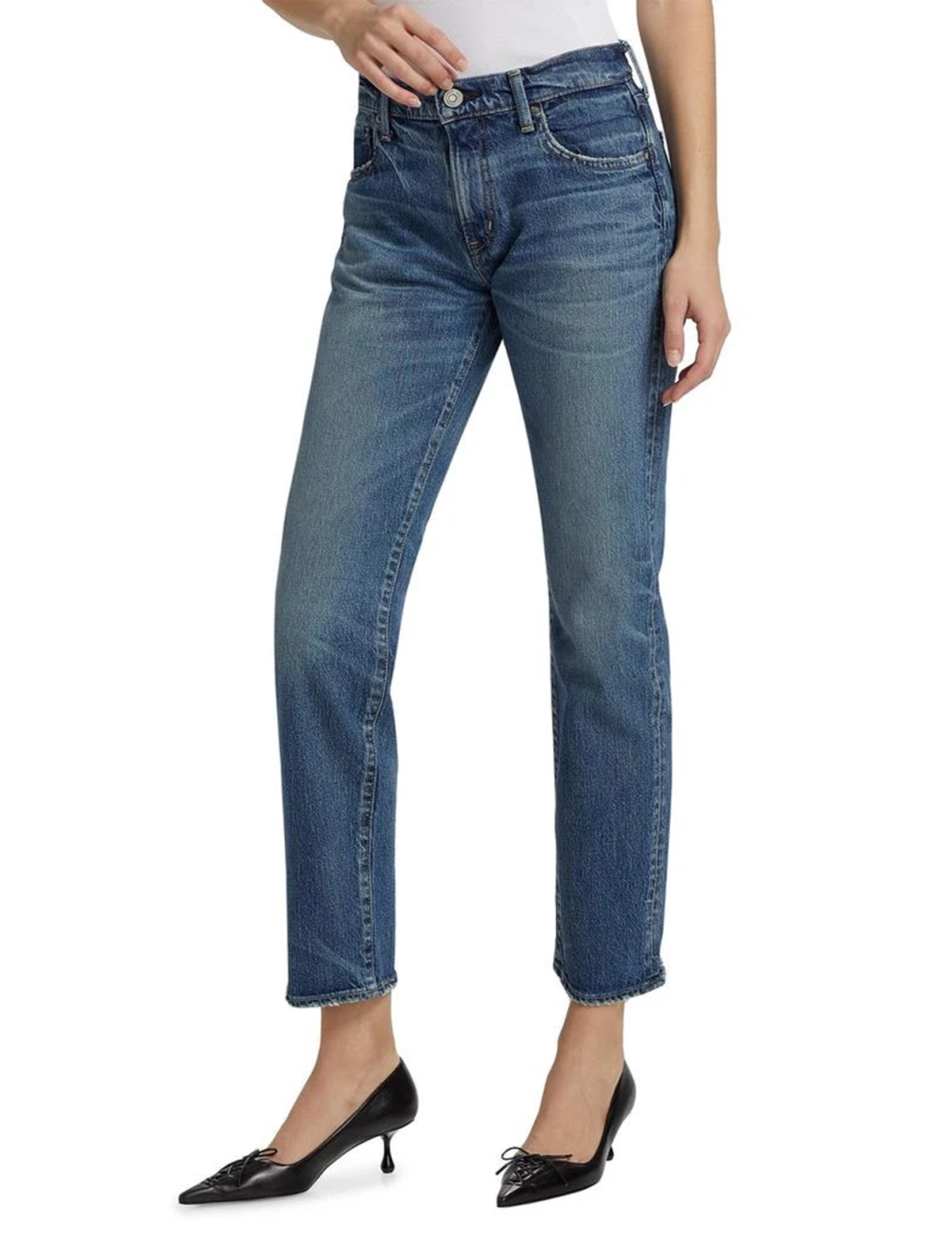 Florahome Slim Straight Leg, Blue