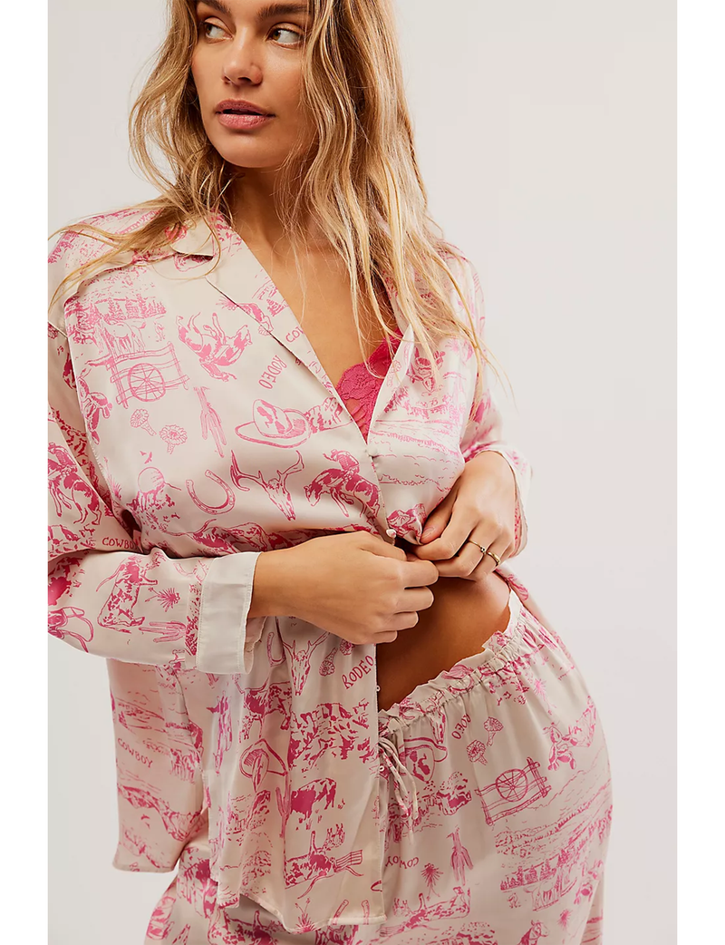 Dreamy Days Pajama Set, Tea Combo