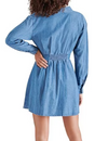 Aria Mini Dress, Chambray Blue