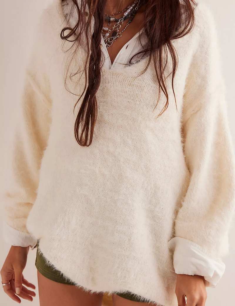 Sparrow Pullover, Ivory