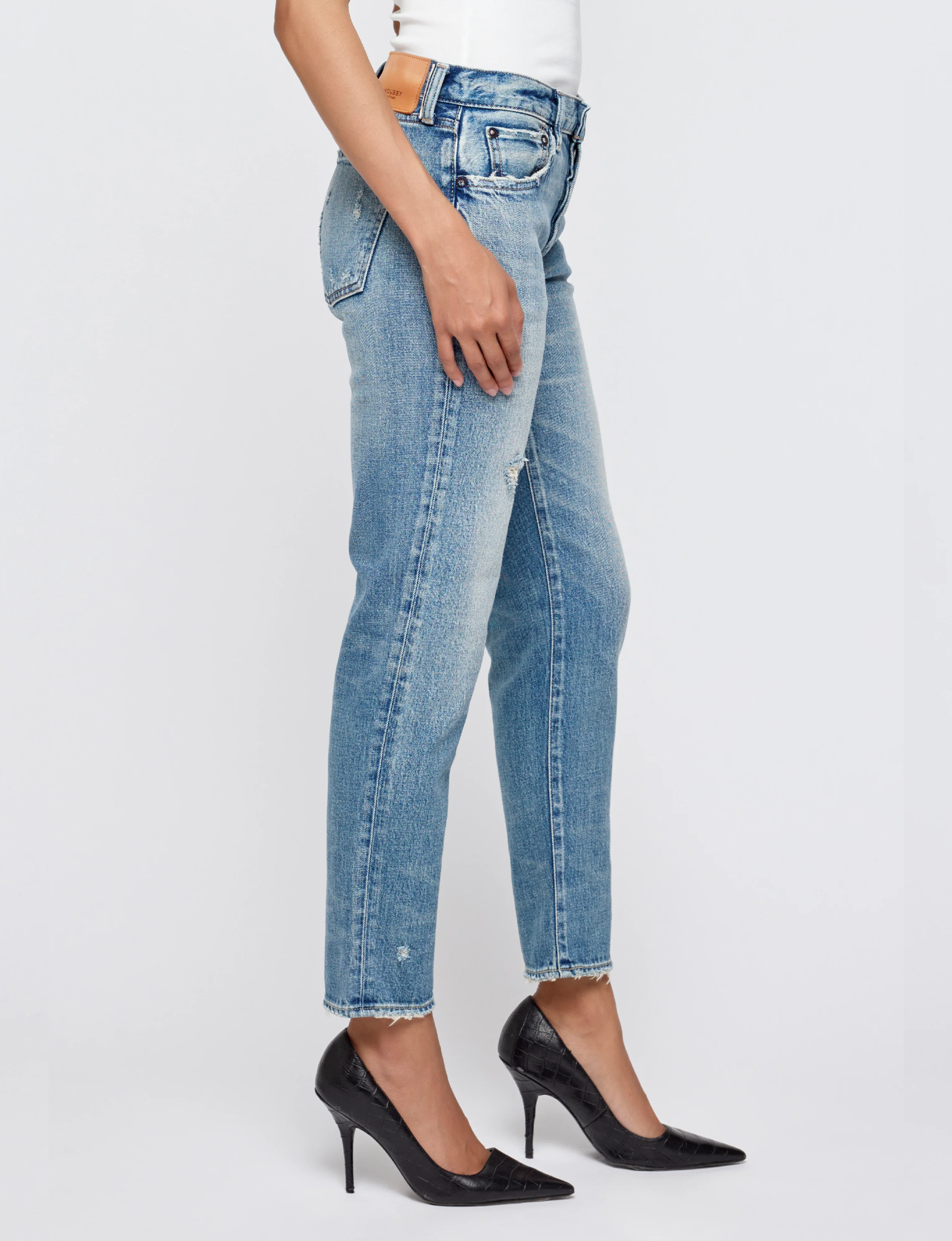 Hackney Tapered Leg, Light Blue