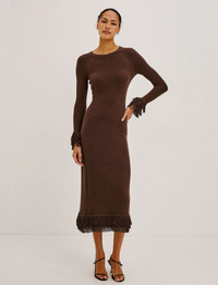 Alejandra Dress, Espresso