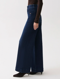 Lana High Rise Ultra Wide Leg, Starstruck
