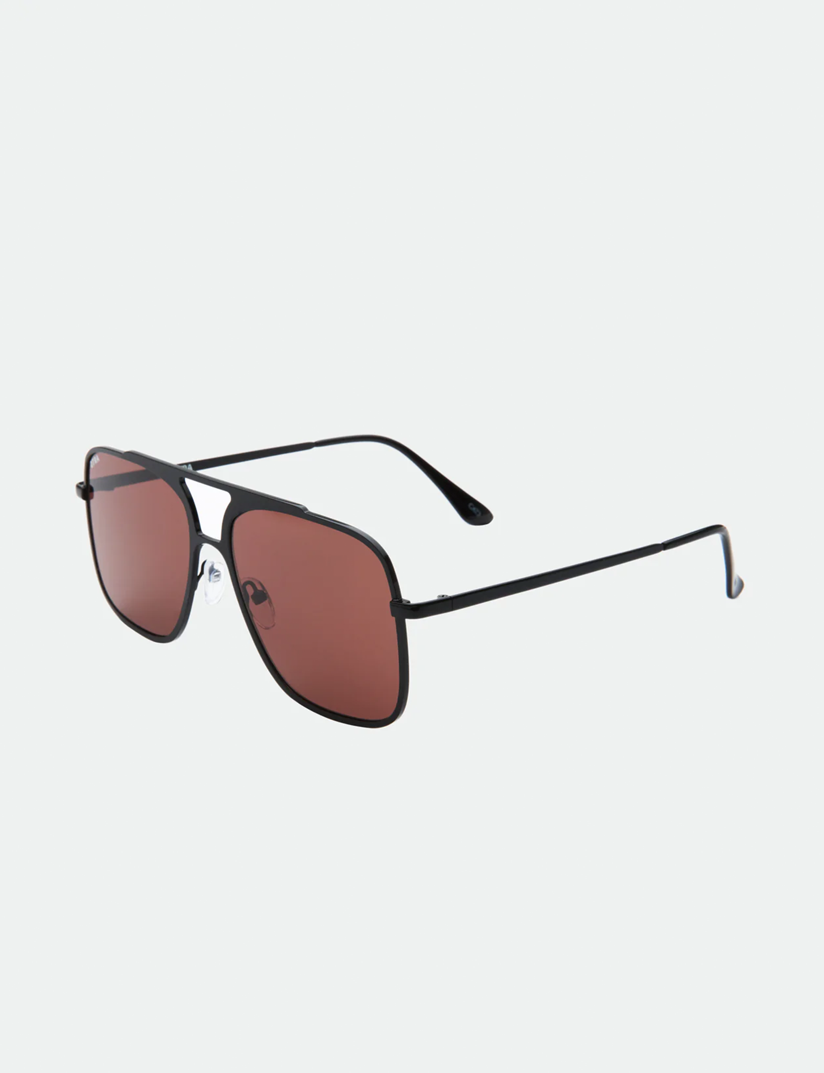 Bodie Sunglasses, Black/Smokey Brown