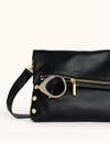 VIP Medium Handbag, Black/Bushed Gold