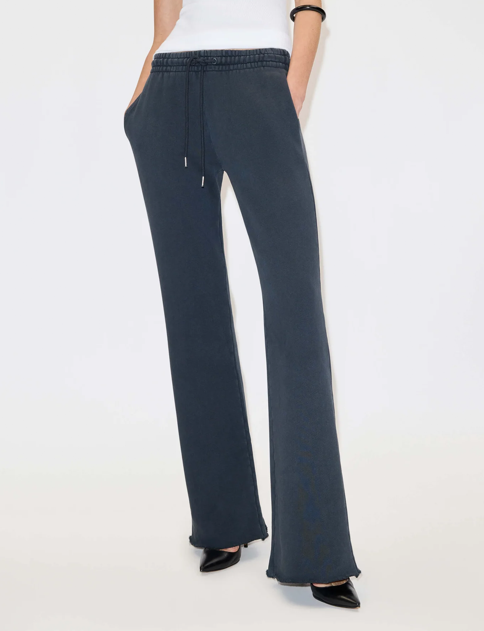 Flare Sweatpant, Black