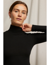 Noelle Turtleneck Sweater, Black