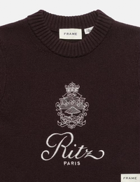 Ritz Cashmere Sweater, Bordeaux