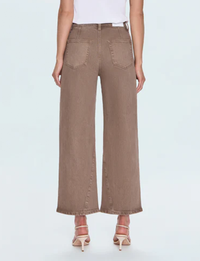 Kyra Ankle High Rise Bowed Ankle, Tannin