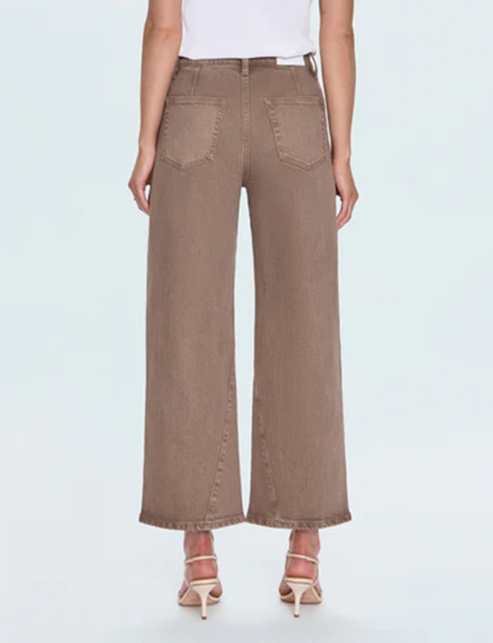 Kyra Ankle High Rise Bowed Ankle, Tannin