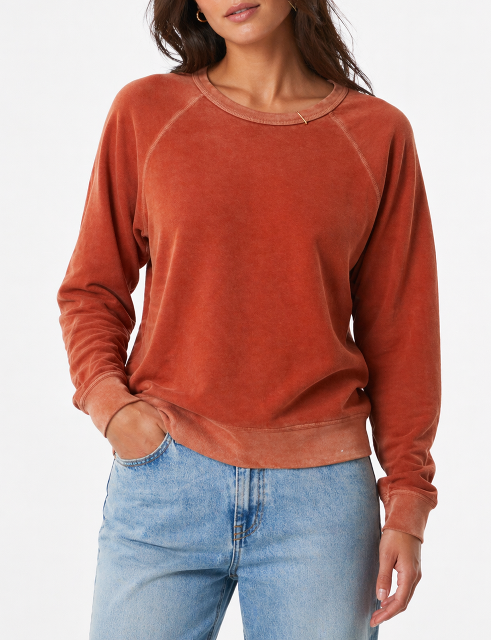 Lucky Rabbits Sweatshirt, Burn