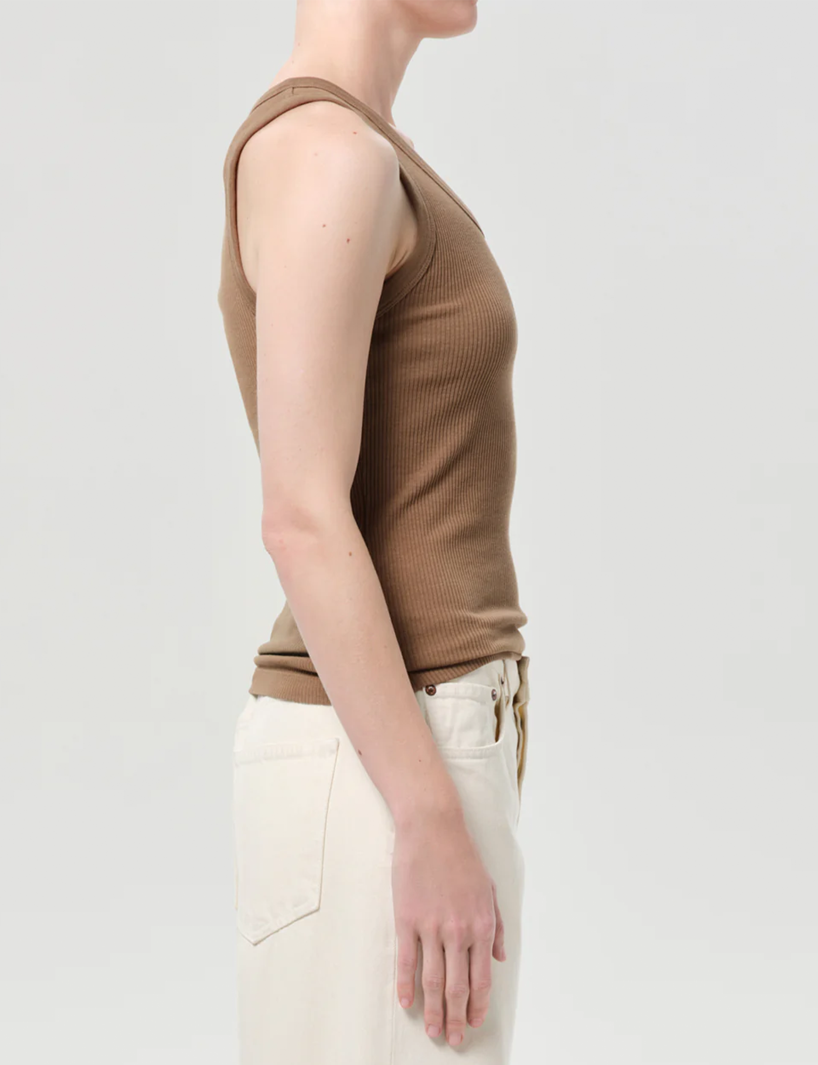 Poppy Scoop Neck Tank, Hamoa