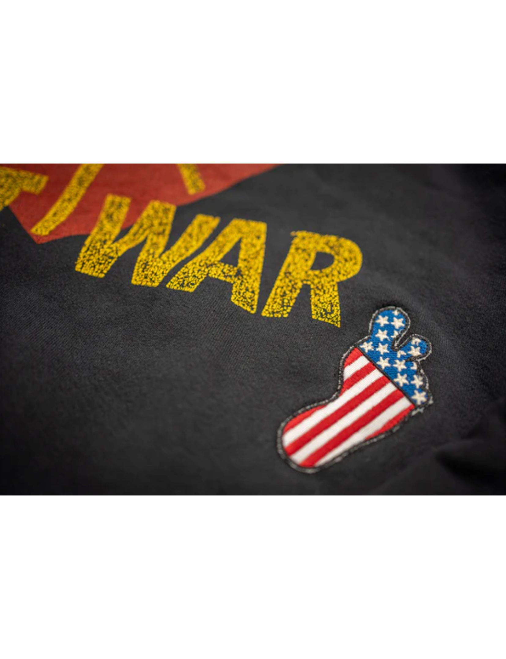Love Not War Fleece Hoodie, Coal