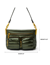 Double Trouble Bag, Pearl Olive