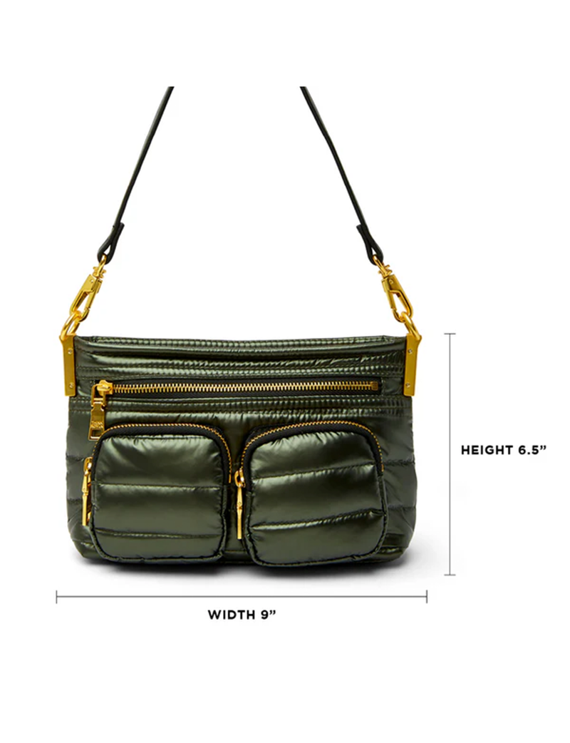 Double Trouble Bag, Pearl Olive