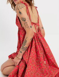 Sorrento Stroll Printed Maxi, Tart Berry/Combo