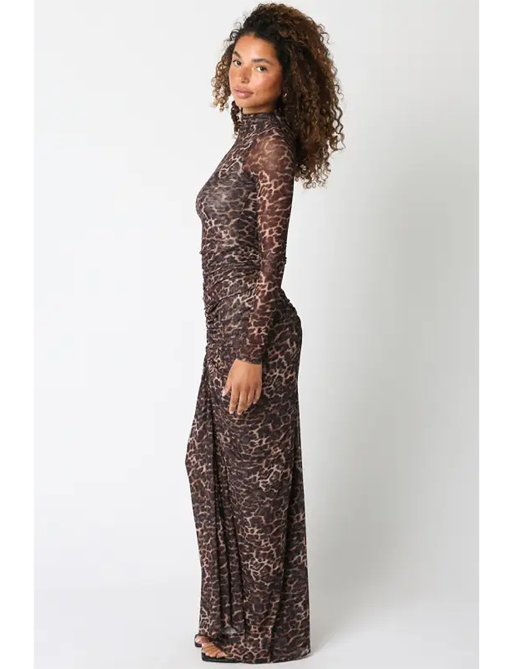 Tara Maxi Dress, Leopard