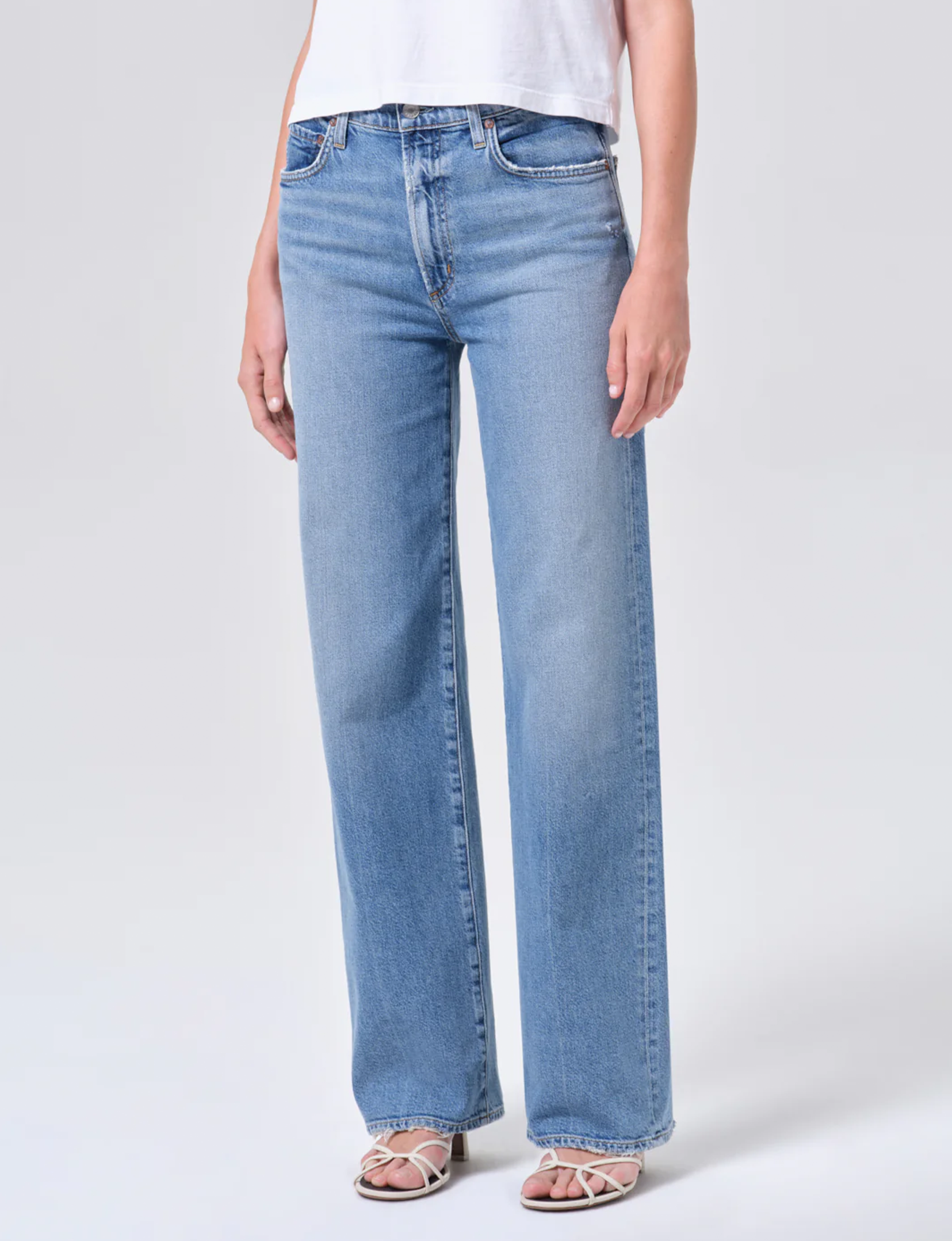 Harper Mid Rise Straight Leg, Kindle