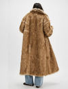 Annice Fur Coat, Sandy Fox/Combo