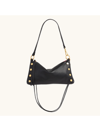 Kyle Small Handbag, Black/Brushed Gold