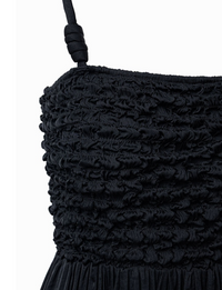 The Cord Maxi Dress, Black