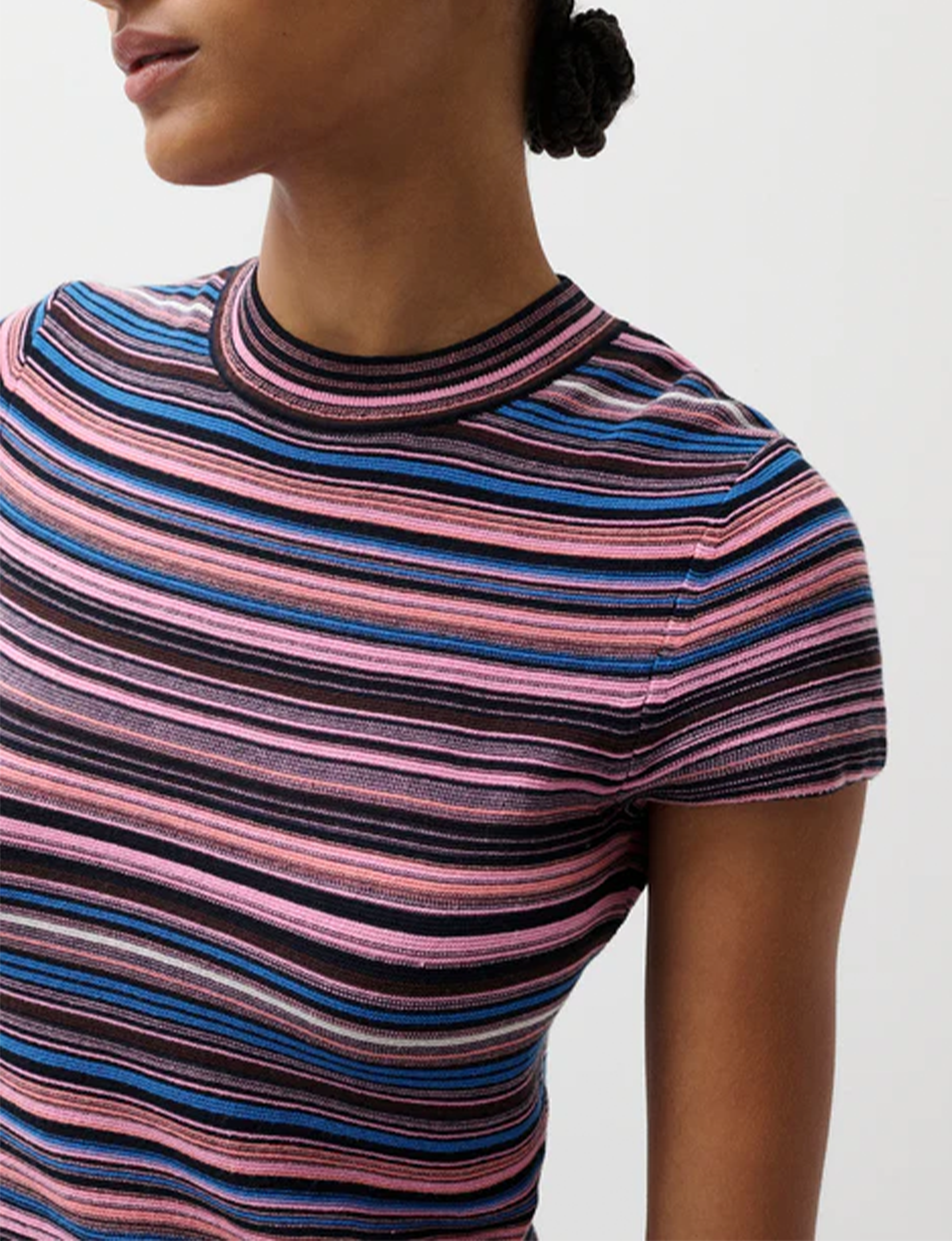 Selene Tee, Egyptian Blue/Multi