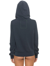 5 Stripe Zip Hoodie, Charcoal/Grey