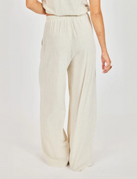 Sugarloaf Linen Pant, Oatmeal