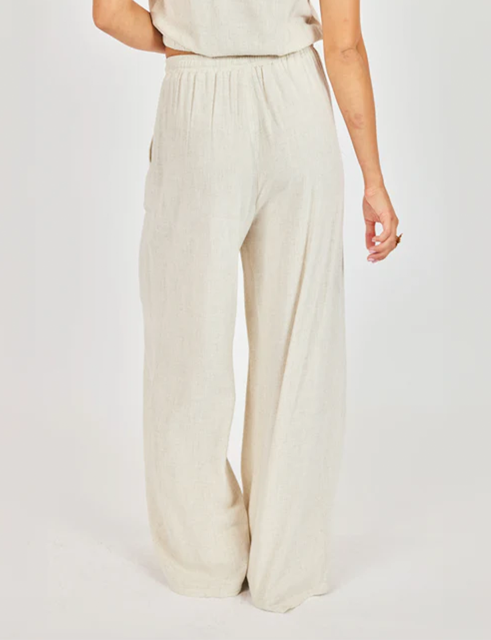Sugarloaf Linen Pant, Oatmeal