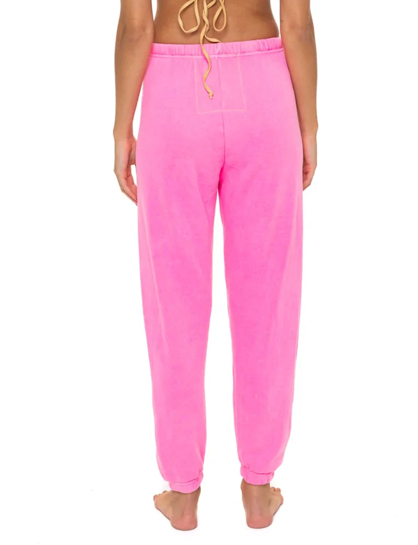 Logo Sweatpants, Neon Pink
